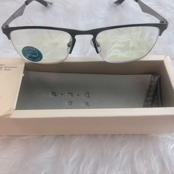 A New Day Women's Oval Blue Light Filtering Reading Glasses W/Soft Case +200 - Picture 5 of 11